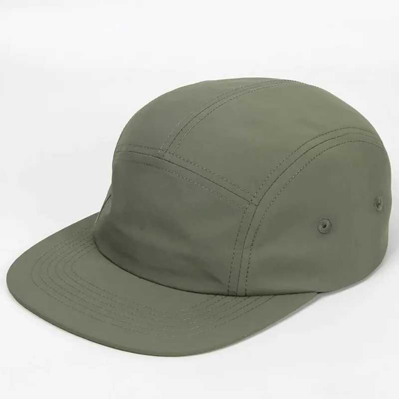 5-panel snap cap mens flat top skateboard cap womens large-sized baseball cap 55-60cm 60-62cm W241225