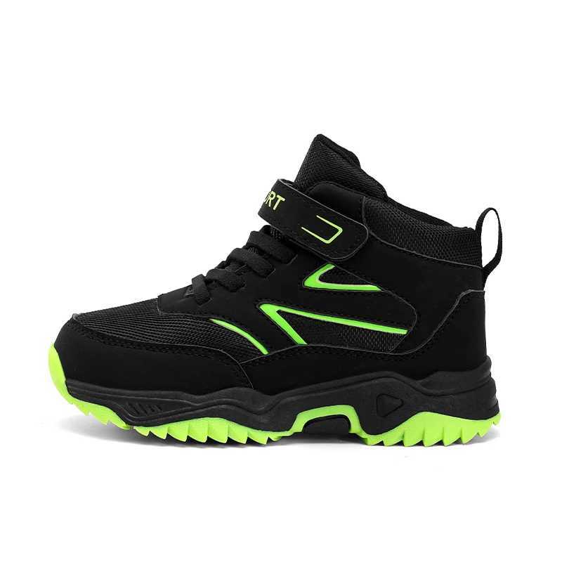 Athletic Outdoor Outdoor Boy Boots Children Sneaker Autumn Winter Hiking Shoes Kids Sports High-quality Ankle Boots for Boy Shoes 4 To 13 Years H24122