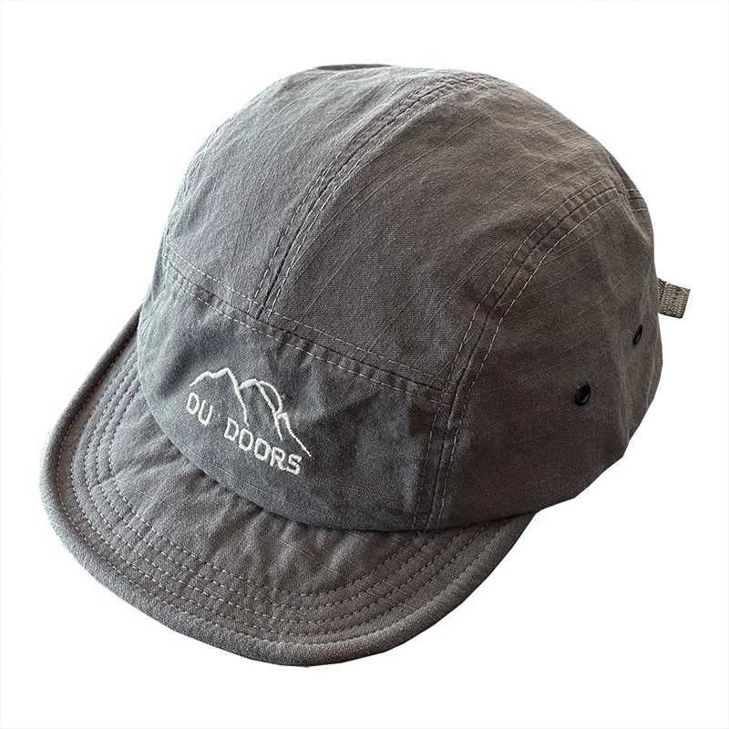 Japanese Short Brim Baseball Hat Womens Street Soft Brim Five Piece Sun Hat W241225