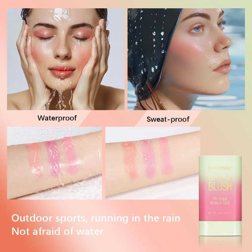 Color Changing Powder Ber Cream Lasting Waterproof Moisturizing Multi Functional B Stick Light feeling Facial MakeupXJ241225