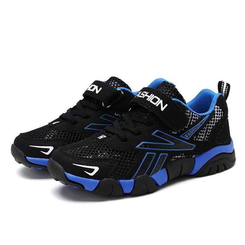 Athletic Outdoor 2022 Boys Sneakers Children Sports Shoes Casual Design Mesh Summer Running Tennis Children 7-12 Years Boys Shoes H241223