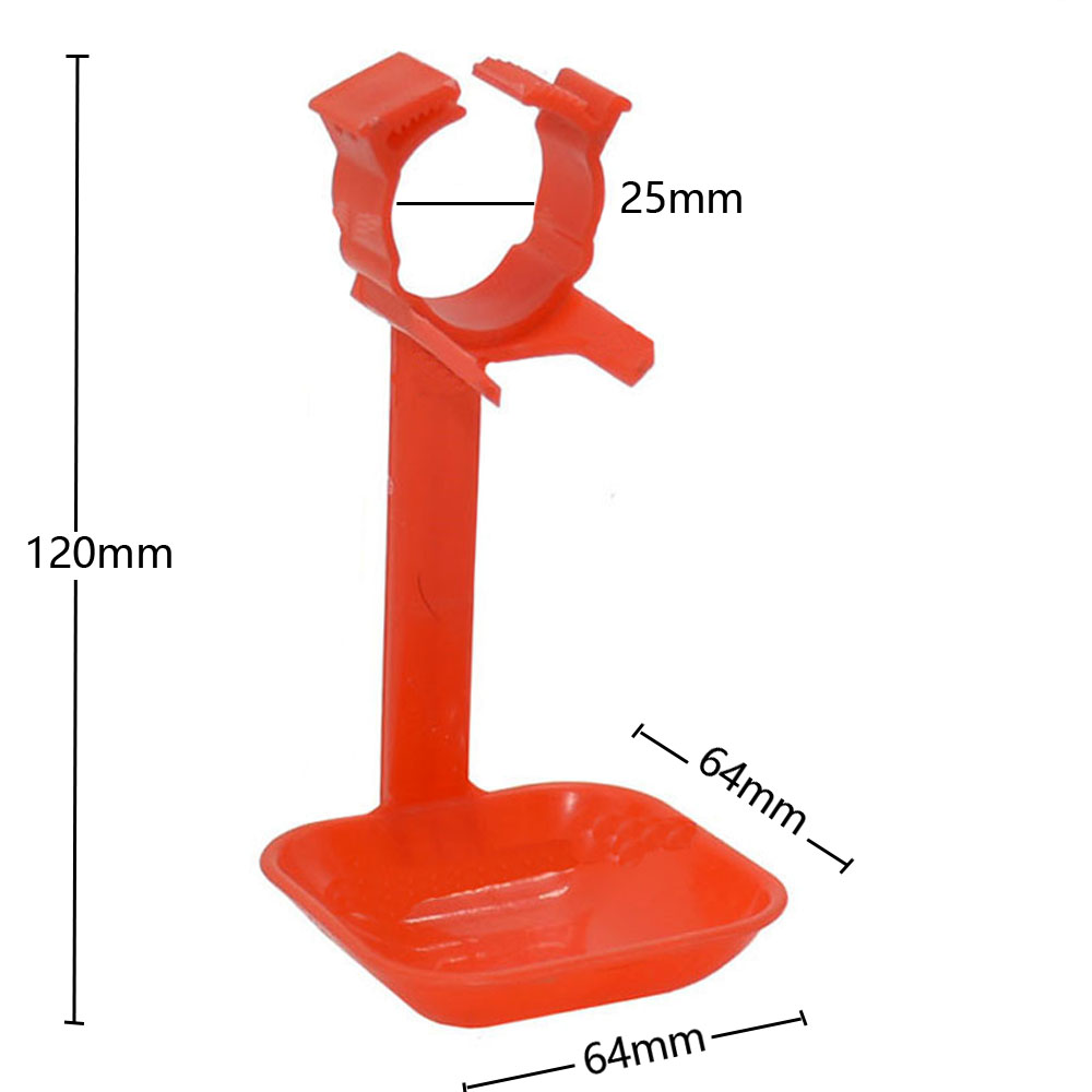 10 Pcs Chicken Waterer Hanging Cups Drinking Yellow Snap-Cups 25 Mm Quail Drinking Poultry Feeder