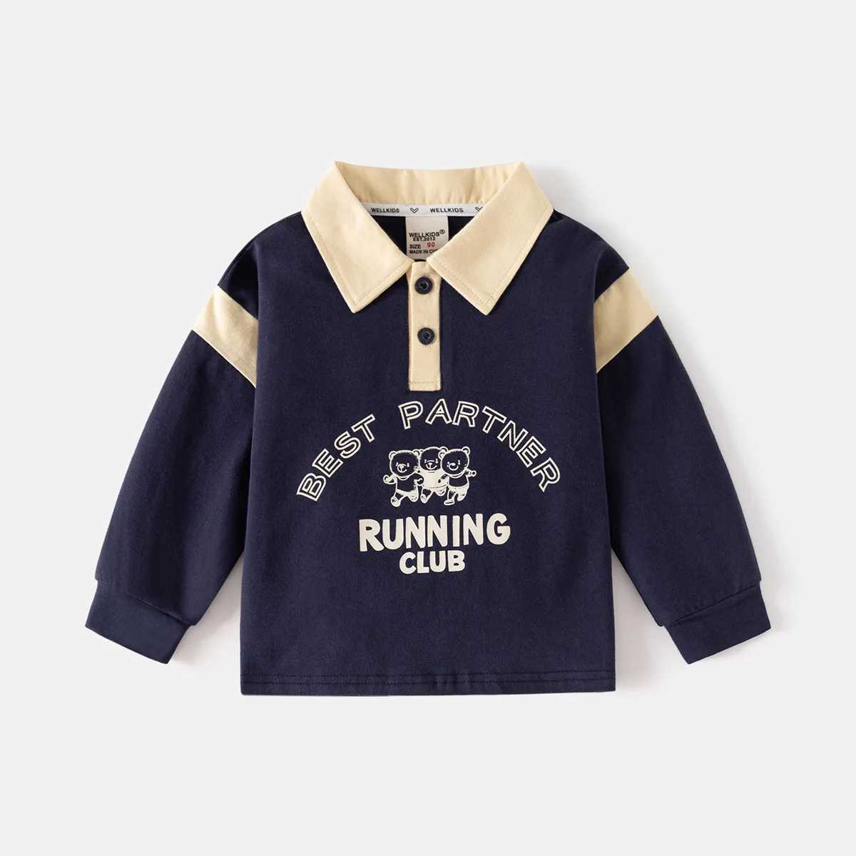 Children Autumn Clothing Boy Polo Shirt Kids Top Wear Boys Clothes Child CostumesXJ241225