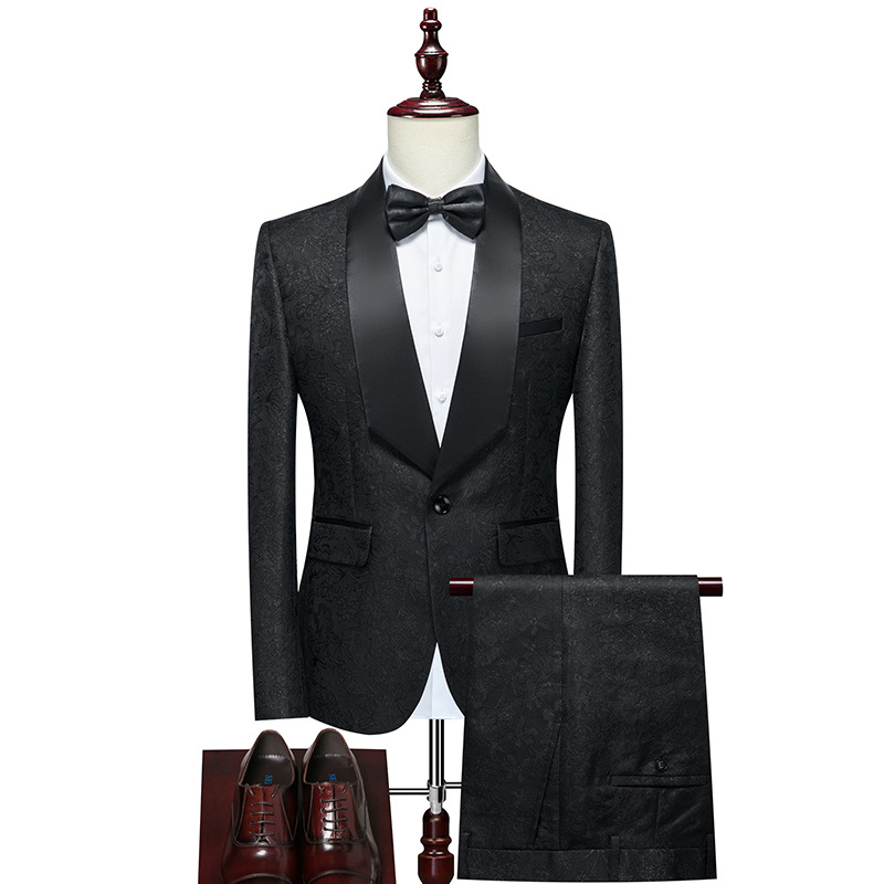 K890 Single-Breasted Men's Suit Jacket - Business Gentleman Casual for Spring & Autumn