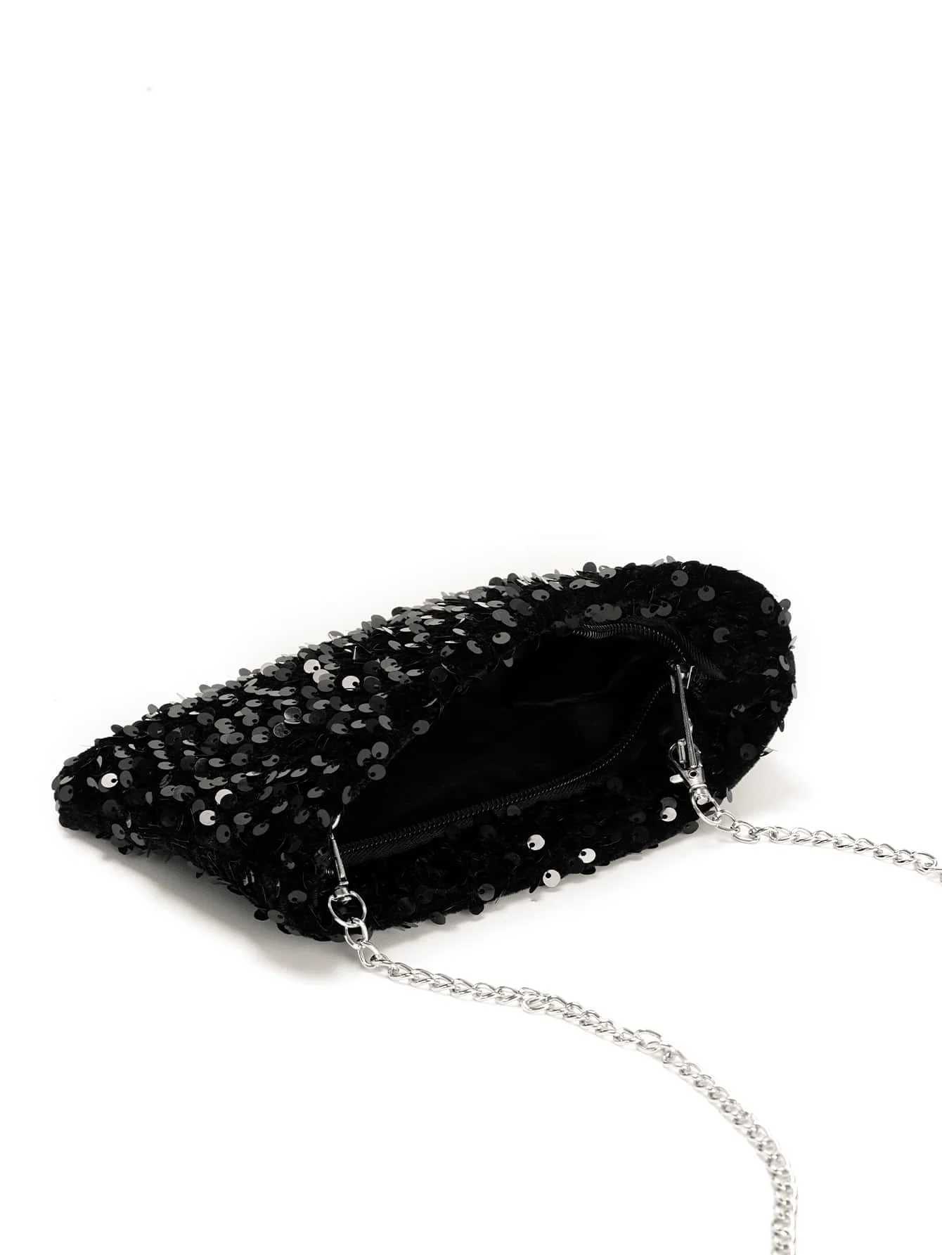 Womens Square Sequined Banquet Cluh Bag Party Dinner Bag Exquisite and Fiable Shoulder Bag Holiday GiftXJ241225