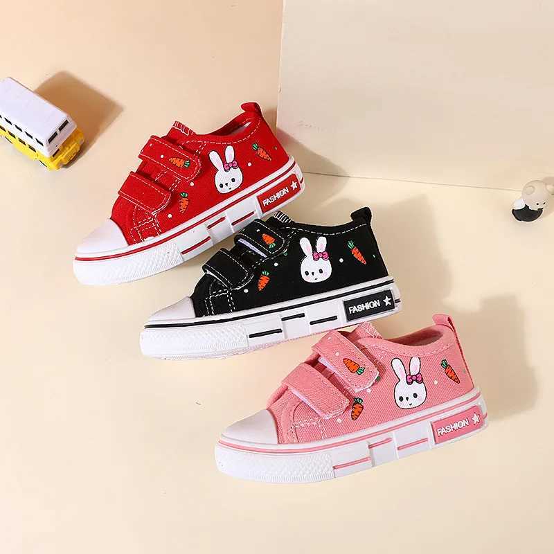 Athletic Outdoor CKID shoes sports shoes boys and girls cartoon canvas sports shoes spring and autumn childrens board shoes casual new fashion H241223