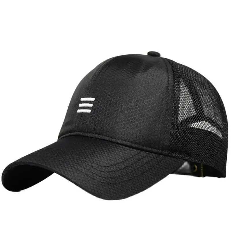 55-59cm 60-65cm large head mens plus size baseball cap womens summer mesh truck cap mens curved peak buckle cap W241225