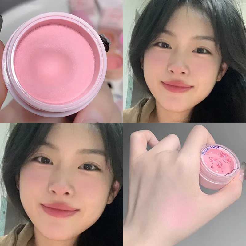 6 Colors Butterfly Girl B Cream Matte Natural Makeup B Palette Cheek Contour Ber Mud Monochrome Peach Rouge TintXJ241225