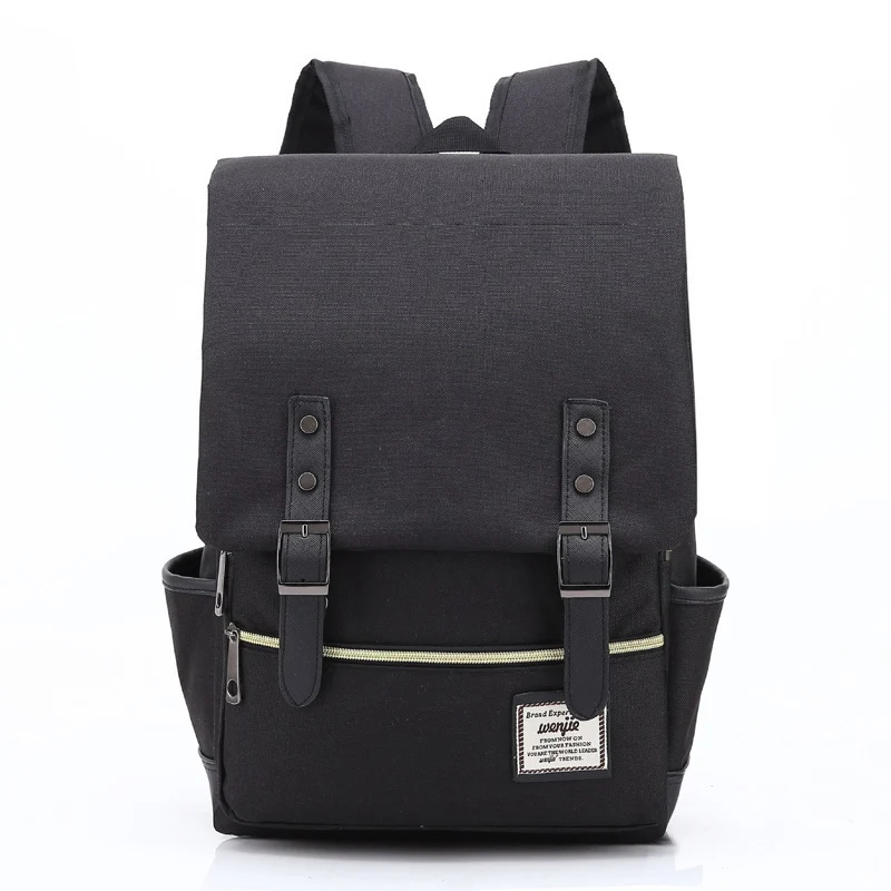 Vintage Unisex Oxford Waterproof Backpacks Large Capacity Men Travel Bag Women Students School Books 16 Inch Laptop Backpack 241225