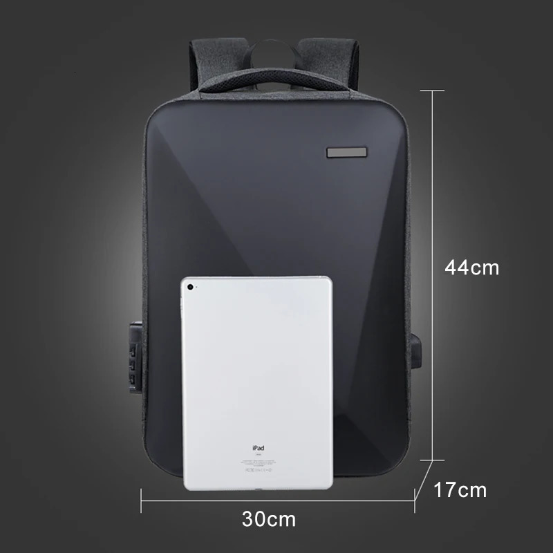 Mens Backpacks USB Charging Business Bag Male Multifunctional Waterproof Rucksack Unisex Anti-theft Bagpack Fashion Backpack 241225