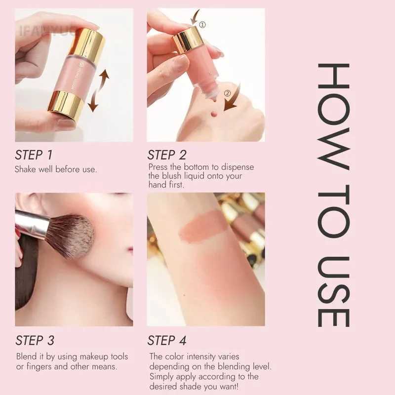 New Dropper Liquid B Matte Smooth Cheek Eye Watery B Highlighter Rouge Waterproof Contour Natural Brightening BerXJ241225