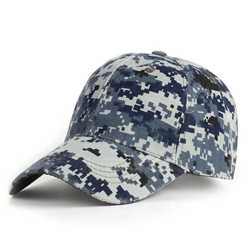 5 colors of biomimetic camouflage hunting and fishing hat jungle camouflage photography hat summer sunset baseball hat adjustable size W241225