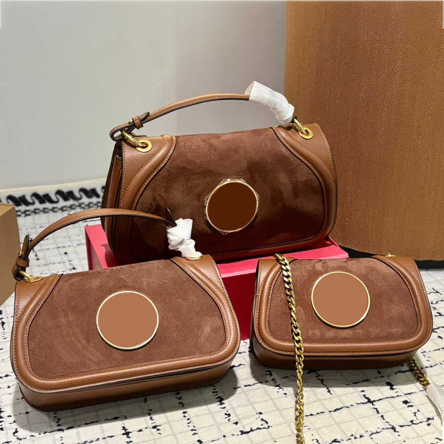 Designer Bags Handle Shoulder Bag Luxurys Handbag Bag Genuine Leather Suede Style Vintage Fashion Blondie Cover Crossbody Women Bag