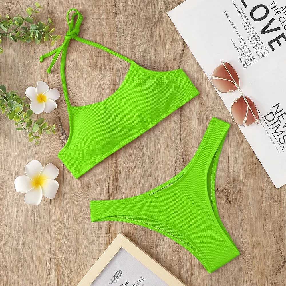 Brazilian bikini swimsuit set for women classic beach bikini sexy set 20224NewW241225