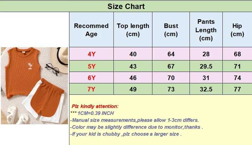 Clothing Sets 2PCS Summer Kids Boy clothes Set Sleeveless vest knitt Fabric Solid Top+Shorts Fashion Sport Handsome Wear for Child 4-7 YearsY241225FV8