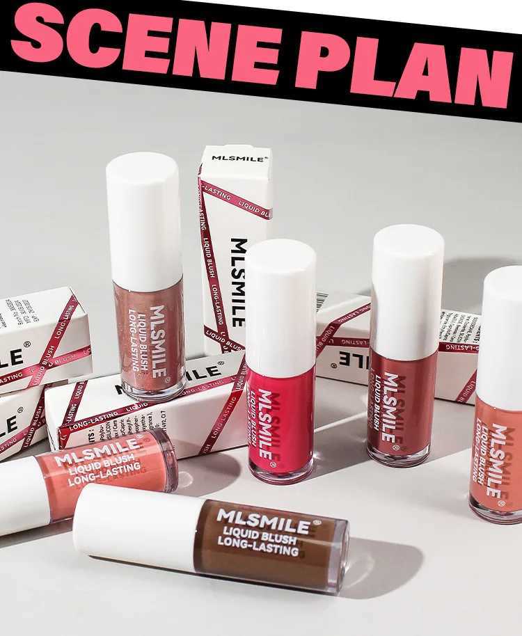 MLSMILE 6 color Liquid Matte Gloss B Multi-Function long-lasting BrighTening good temperam Contouring CreamXJ241225