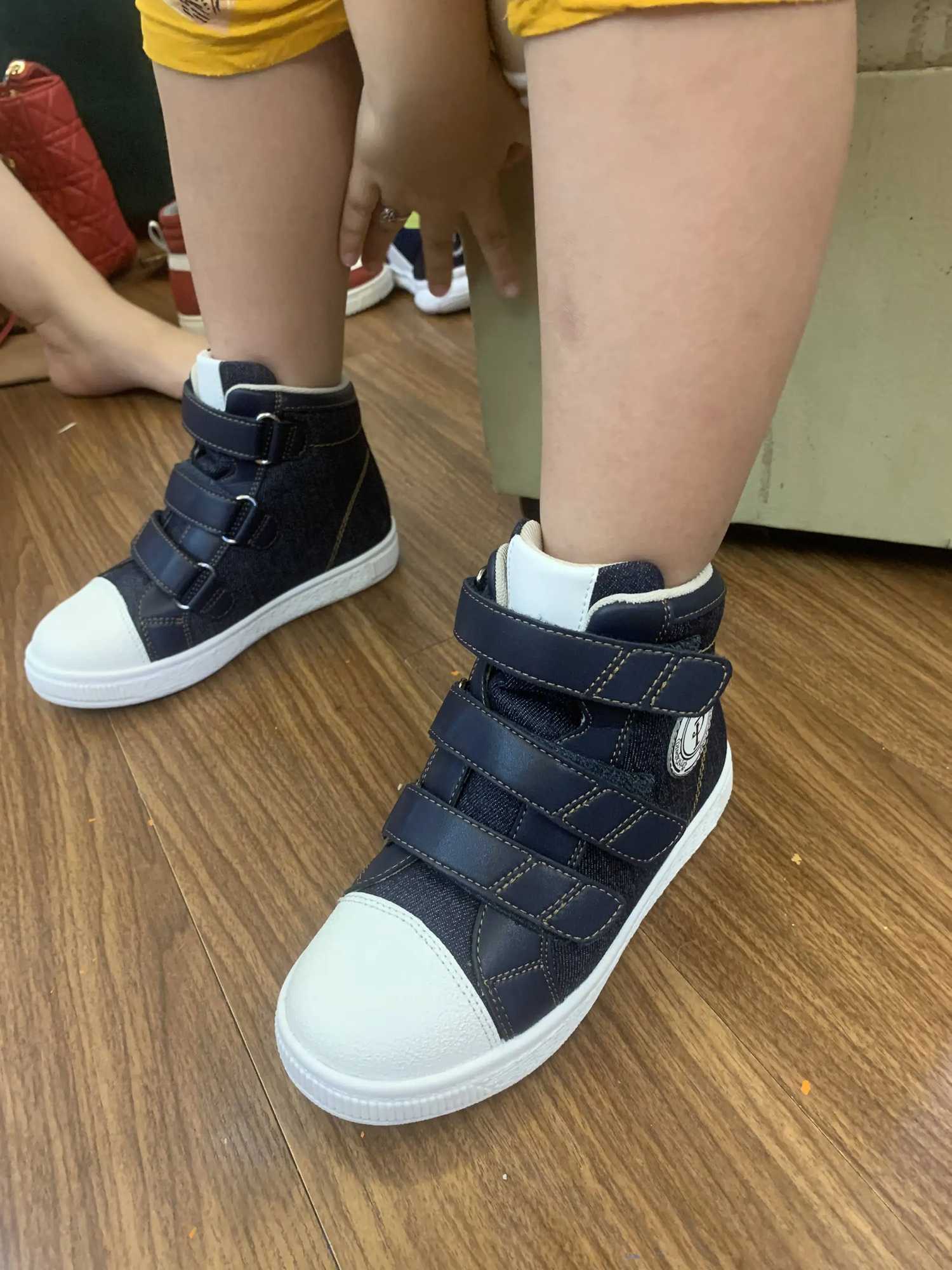 Athletic Outdoor Autumn childrens orthodontic shoes blue childrens sports shoes with correction buckle AFOs pointed toe walking arch support H241223