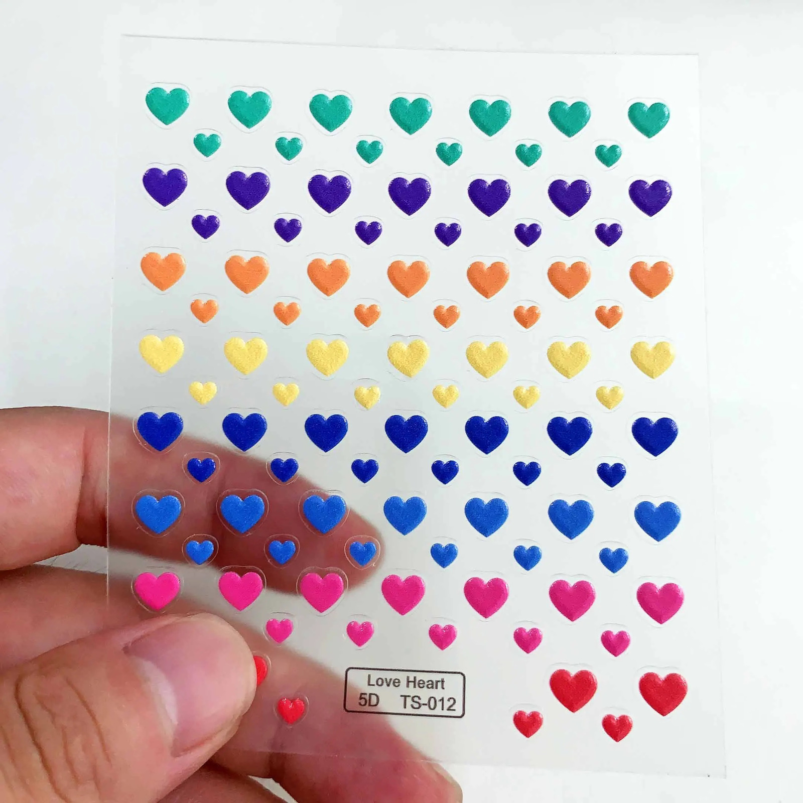 OEM ODM Nail Sticker Custom Personalized Cartoon 5d Nail Stickers Decals Wholesale 100 Pieces 241225