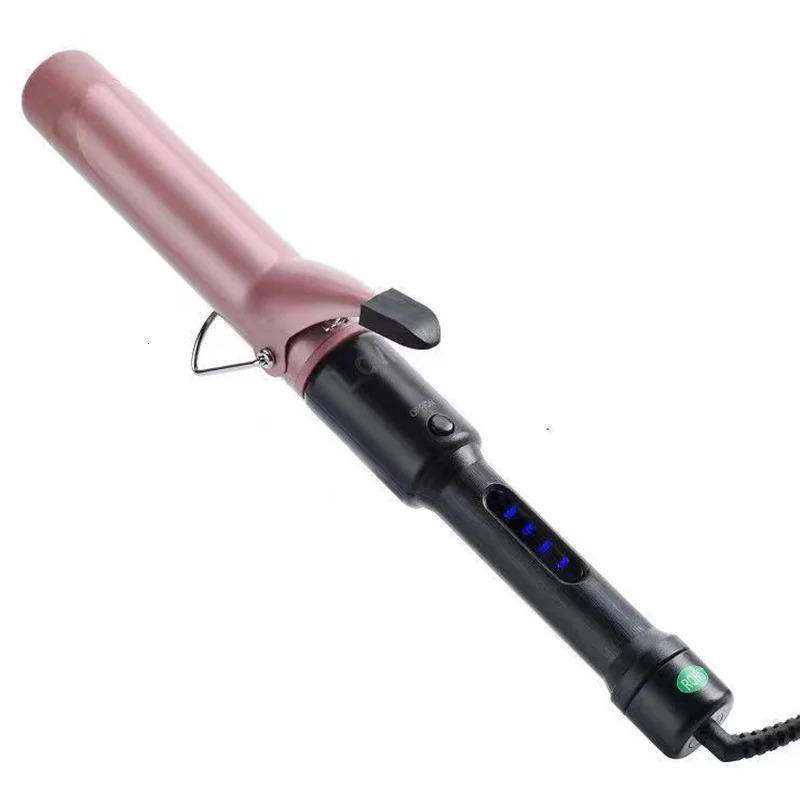 25mm Hair Curling Iron 1 Inch Professional Hair Curling Tourmaline Coating Barrel Hair Curler LCD Display with 9 Heat Setting 241225
