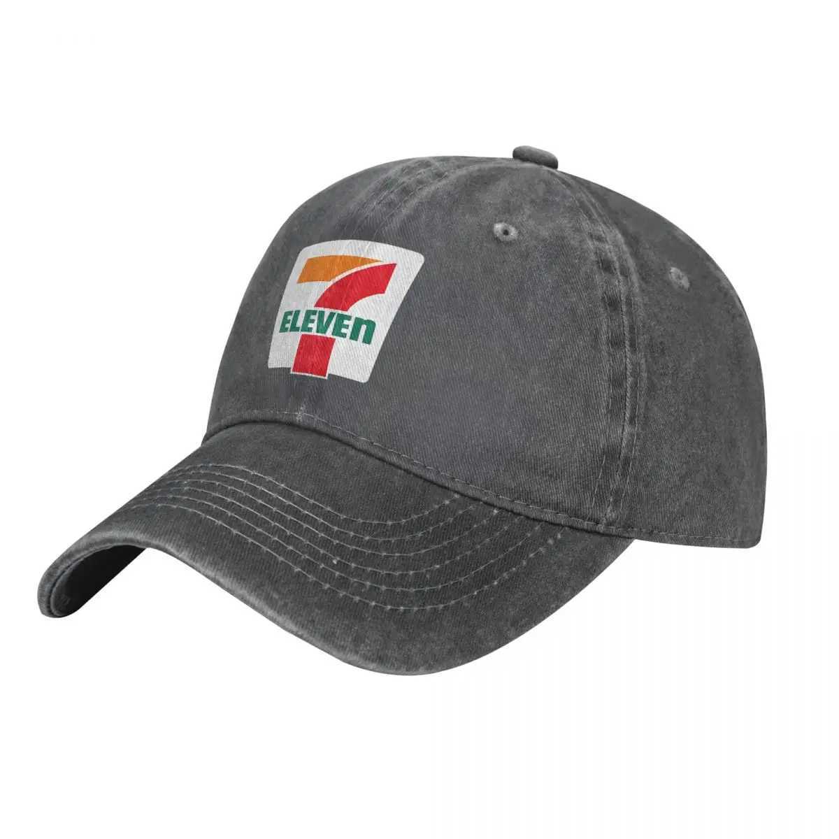 Summer Cap Sun Visor Eleven Hip Hop Caps Casual Hat Seven Eleven Cowboy Hat Peaked Hats W241225