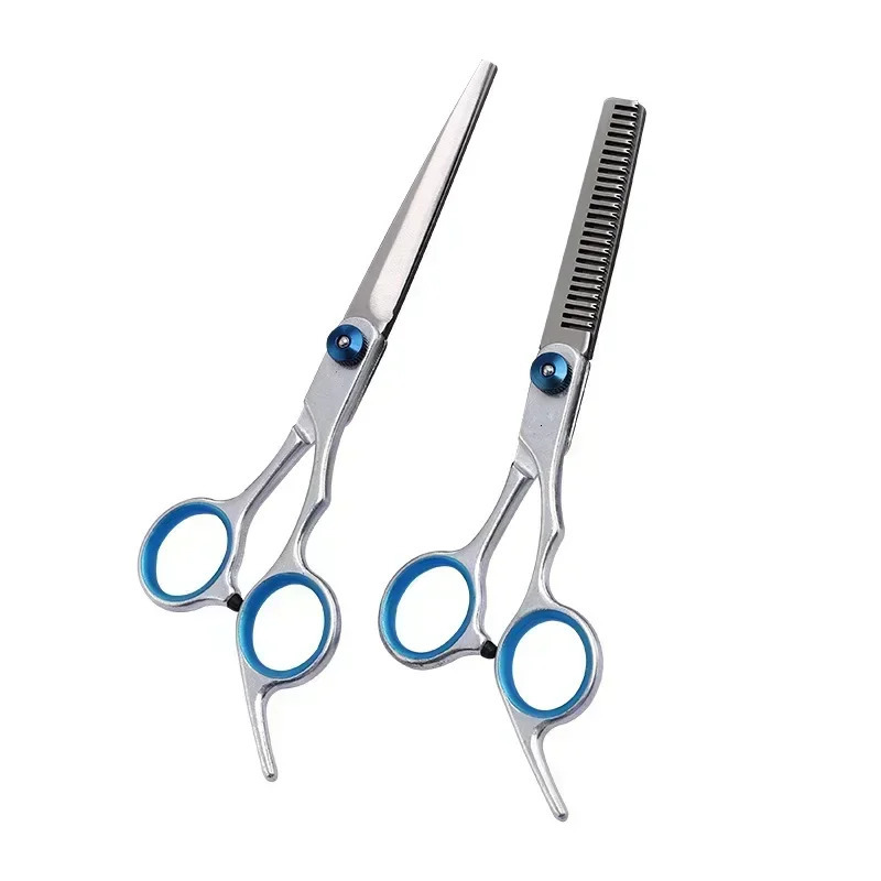 Stainless Steel Scissors for Hair Thinning and Cutting Clipper 6 inches Hairdressing Products Haircut Trim Hairs Cutting Barber 241225