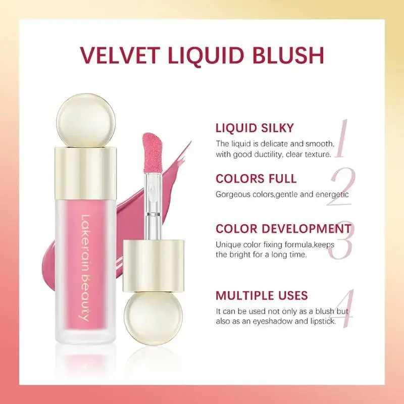 Rare Liquid B Velvet Matte Ber Face Pigment Lasting Beauty Natural Cream Cheek Tint Orange Peach B Makeup MaquiagemXJ241225