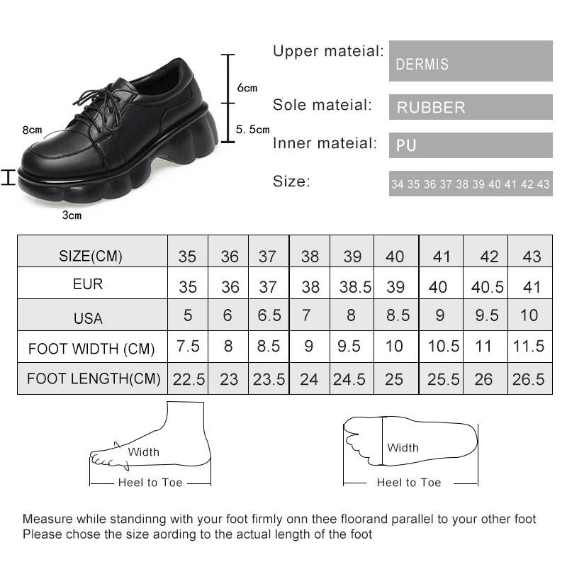 AIYUQI Loafer Women Platform Spring Genuine Leather Ladies Shoes British Style Lace-up Fashion Shoes Women