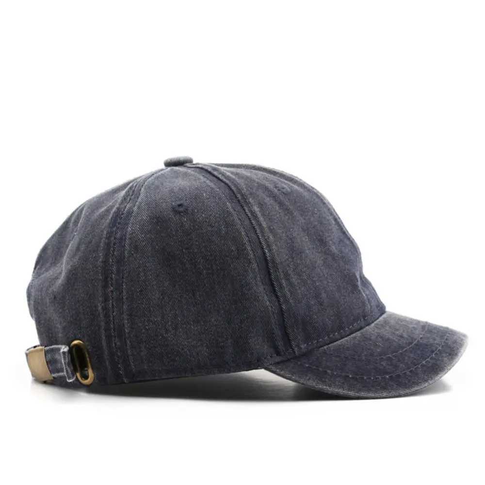 New short brick baseball cap made of pure cotton colored adjustable snap cap summer W241225