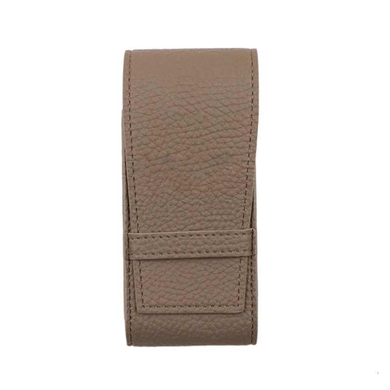 PU Leather Watch Pouch for Travel Soft Lined Single Watch Storage Case Wristwatch Organizer for Daily Use and Trips 241225