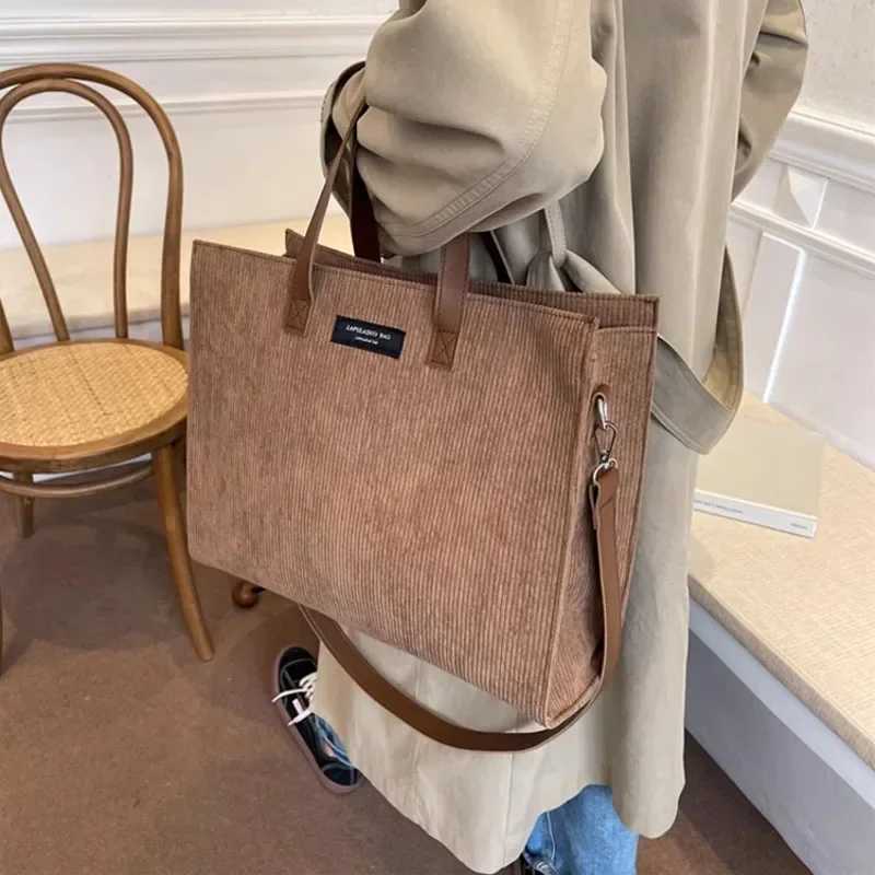 Handbags for Women Corduroy Sahel Shoulder Bags Ladies Totes Crossbody Bag for Women Vintage Shopper Shopping BagsXJ241225