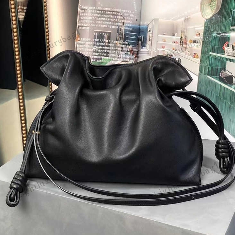 Designer Flamenco Clutch Bag Premium Cow Leather Brand Flamenco Cloud Bags In Many Colors Luxury Flamenco Lucky Bag Mini Bucket Bag