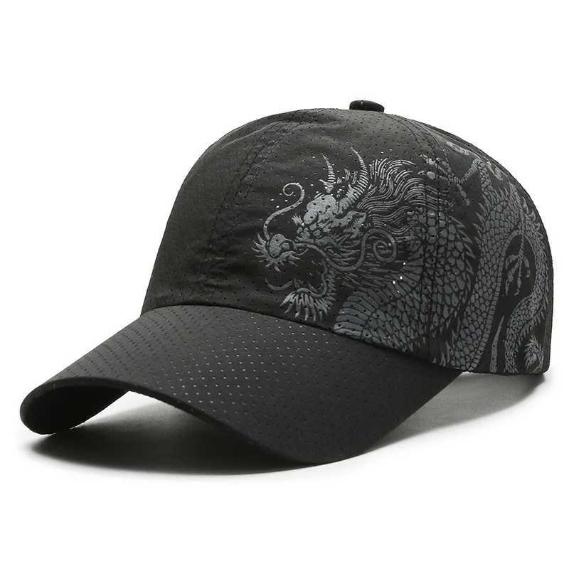 Home>Product Center>Chinese Loong Totem Baseball Cap W241225