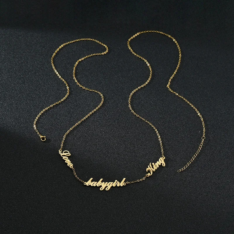 Nextvance Customized Name Waist Chain Multiple Styles Stainless Steel Personalized Belly Chains For Women Girl Jewelry Gifts 241225