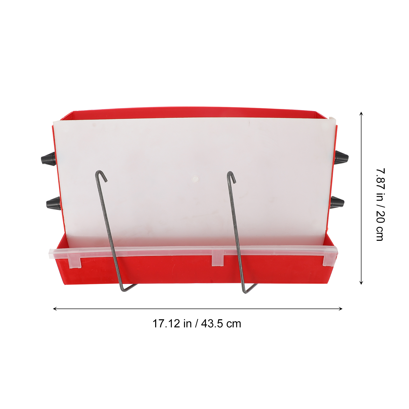 Chicken Automatic Feeding Box Squirrel Feeder Quail Cage Ornament Bird Feeders for Outdoors