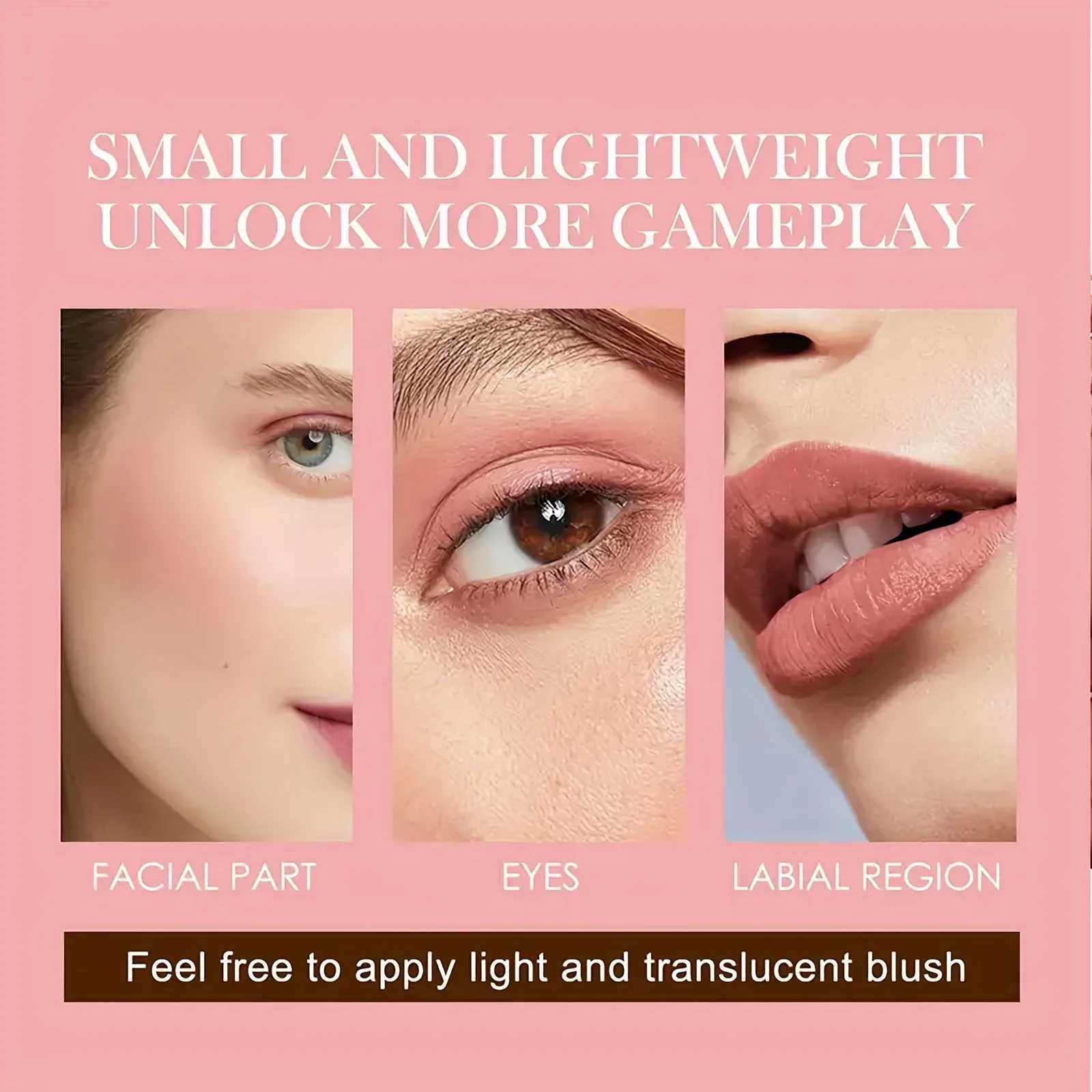6-color b palette natural-toned eye shadow palette matte b palette Light breathable suitable for cheek and eXJ241225