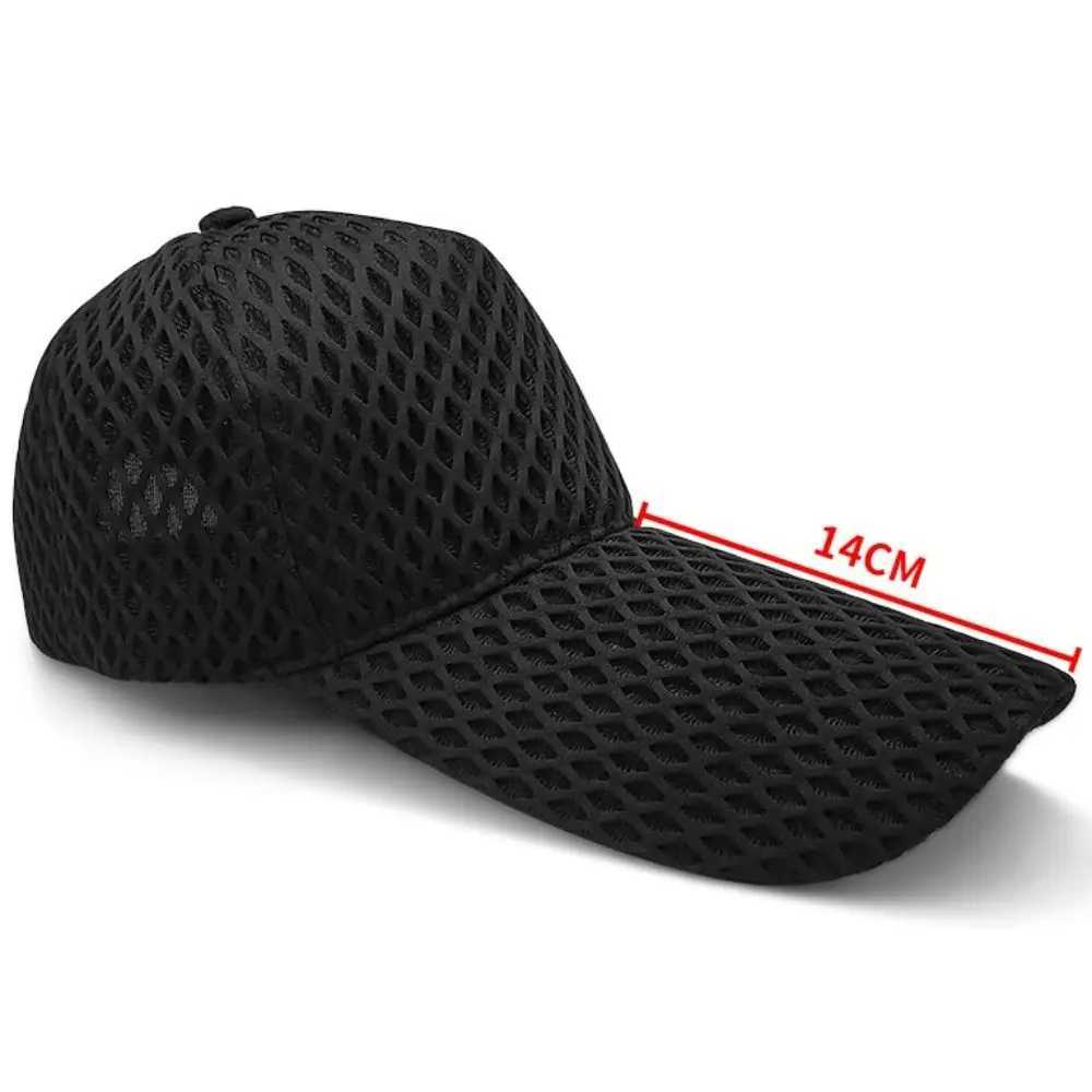 Big Head Outdoor Fishing 14cm Long Peak Large Size Sun Hat Extra Large Truck Hat Plus Size Mesh Baseball Hat 55-60cm 60-65cm W241225