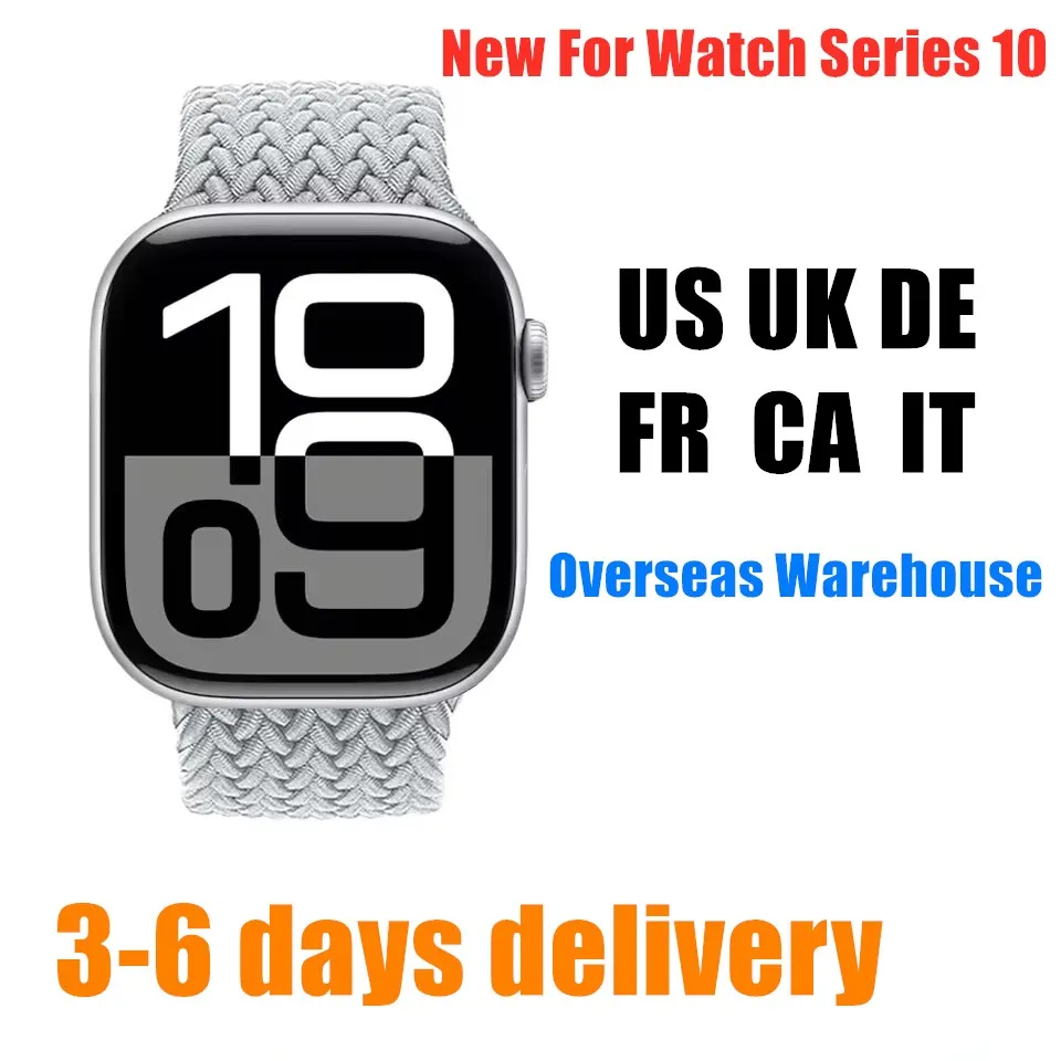 New Smart Watch S10 Straps For Apple watch iWatch Ultra 2 Series 10 46mm Men Women Watch Bluetooth Call Bracelet Wristband Wireless Charging Fitness Tracker
