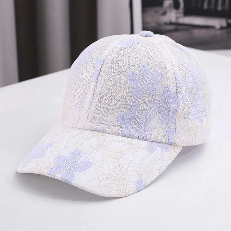Retro letter embroidered baseball cap single color adjustable foot cap fashionable for spring and summer suitable for women W241225