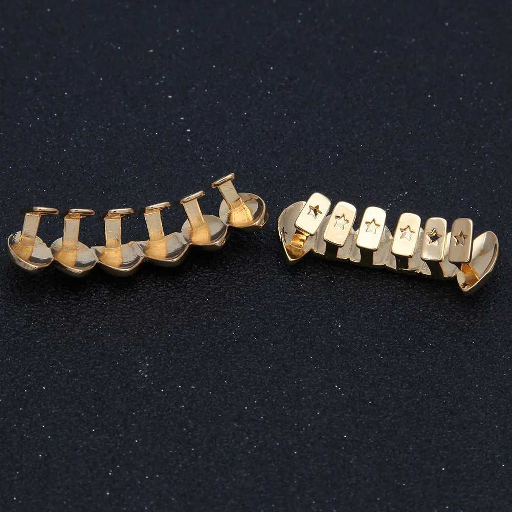 Mix Colorful Bling Teeth Grillz Top Bootom Dental Mouth Punk Teeth Cs Cosplay Party Tooth Rper Hip Hop Jewelry TG012XJ241225