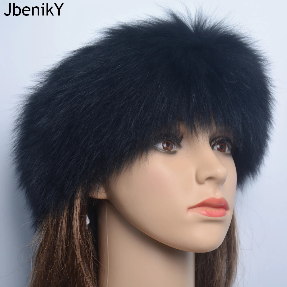 2024 Real Fox Fur Scarf Fur Headband Women Winter Ring Fox Fur Scarves Neck Warmer Good Elastic 100% Natural Fur Mufflers241224