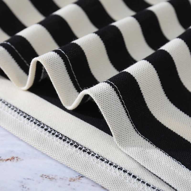 T-shirt For Boys Summer Boys Polo Tops Children Short Sleeve Stripe Tees Tops Teens Breathable Polo Shirt Kids ClothingXJ241225