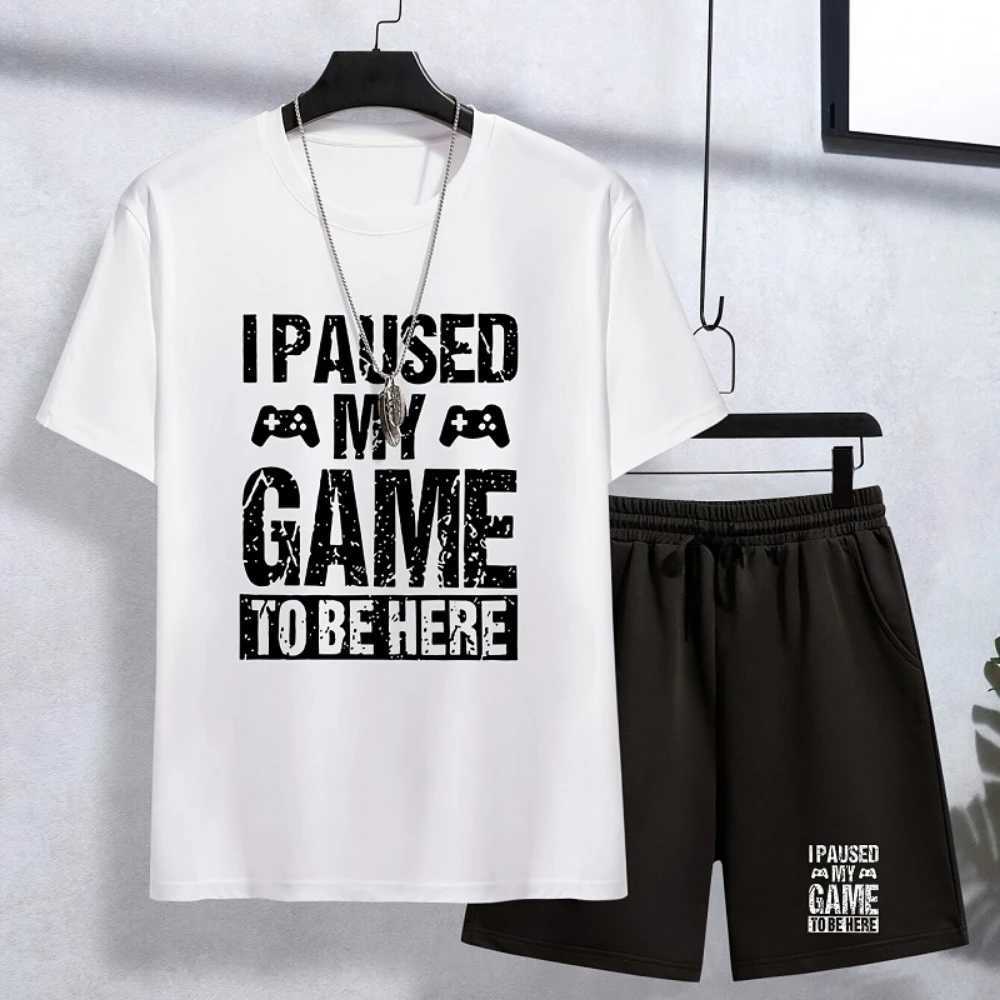 Clothing Sets Summer Baby Girls Clothes Set Fashion Letter Printed Short Sleeve T-shirts and Shorts 2pc Children Boy Top Bottom Hip Hop OutfitY2412257