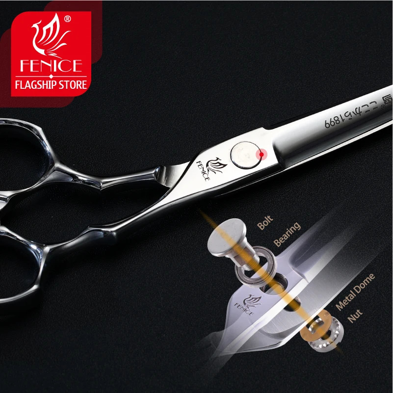 Fenice vg10 6 inch Professional Hair Scissors Set Barber Scissors Shears Set Hairdressing Cutting Scissors 241225