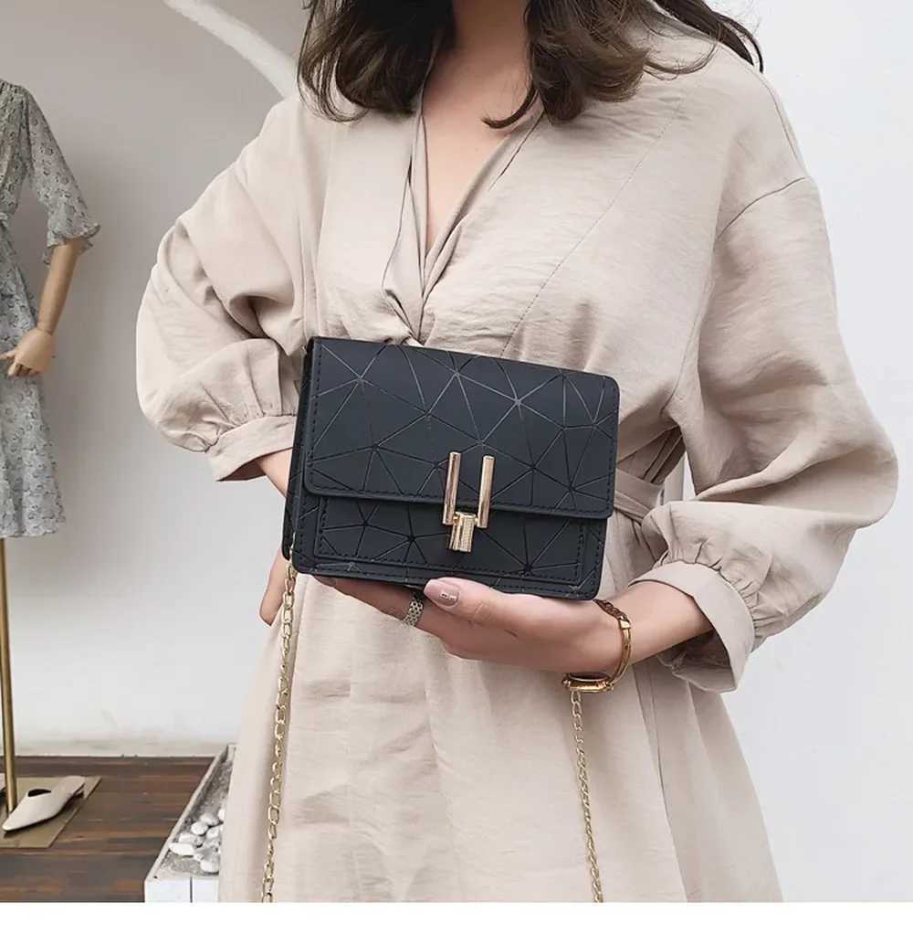 Womens Handbags Striped Square Designe Crossbody Bags High Capacity Fine Texture Soft Comfortable Females Crossbody BagXJ241225