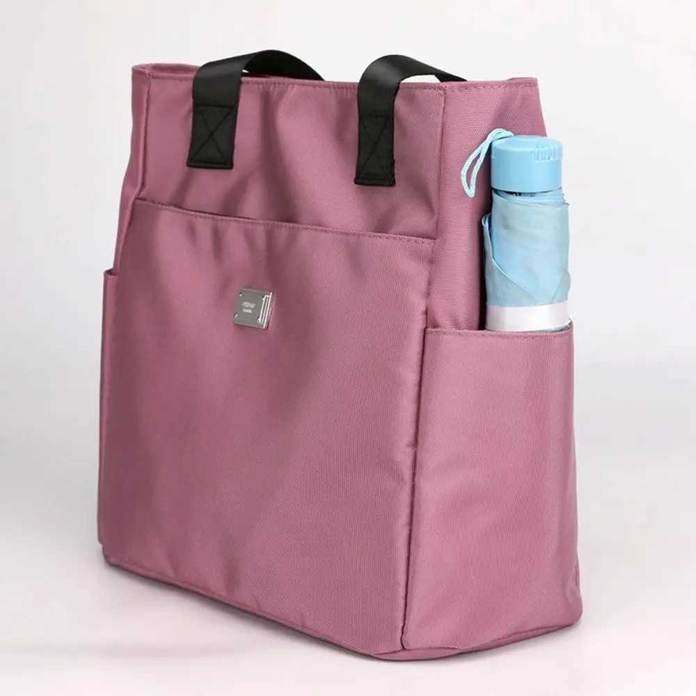 Lightweight Waterproof Nyl Shoulder Bag Large Capacity Handbag Tote Bags For Work School And Travel Shoulder BagsXJ241225