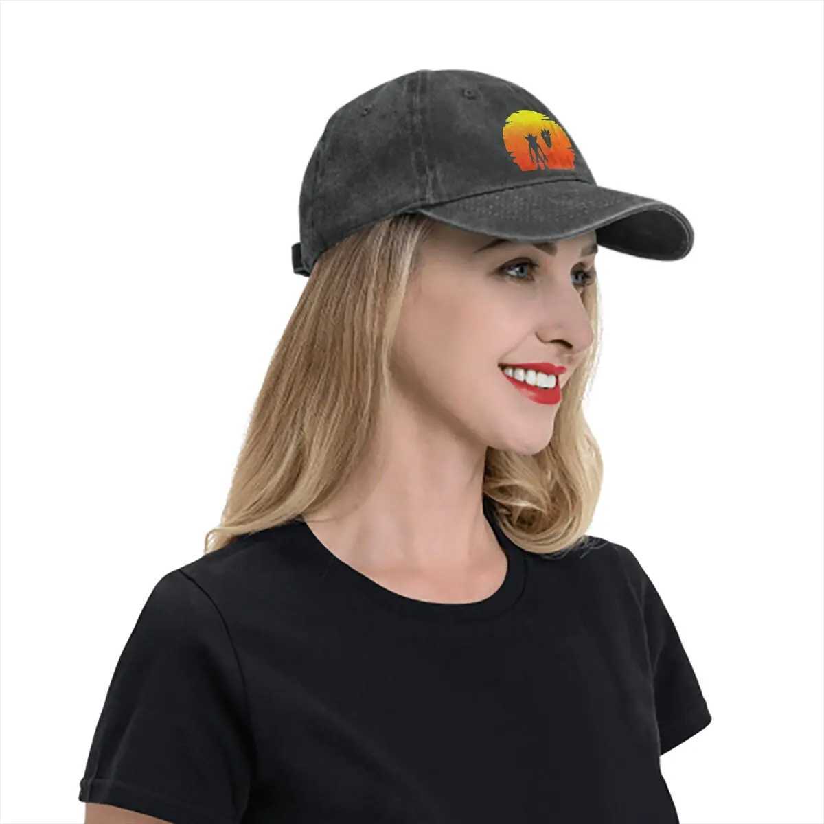 Summer Cap Sun Visor Retro Game Hip Hop Caps Crash Bandicoot Cowboy Hat Peaked Hats W241225