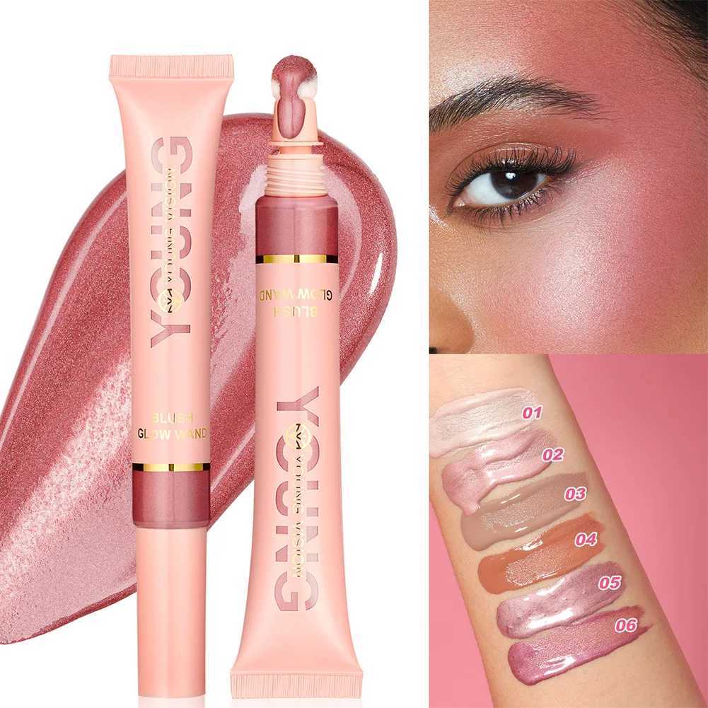 Liquid Air Cushion B Glitter Delicate Rendering Natural Fit Cheek Rouge Cream Long Wear Highlight Shadow Contouring StickXJ241225