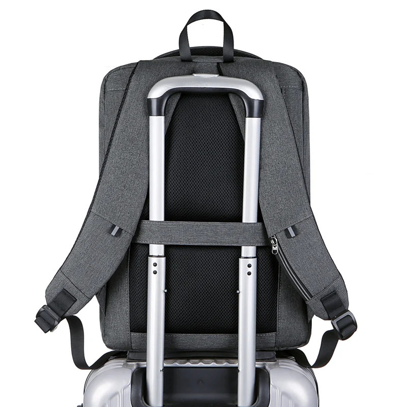 Mens Backpacks USB Charging Business Bag Male Multifunctional Waterproof Rucksack Unisex Anti-theft Bagpack Fashion Backpack 241225