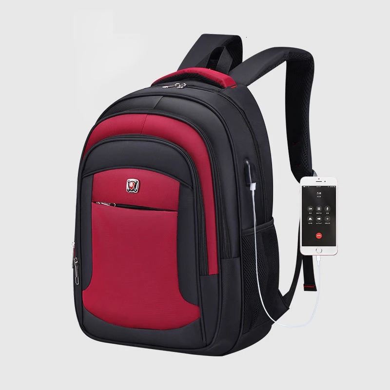 USB Charging Male Backpacks For Teenagers High Quality School College Students Bag Notebook Computer Bag Large Capacity Bags 241225