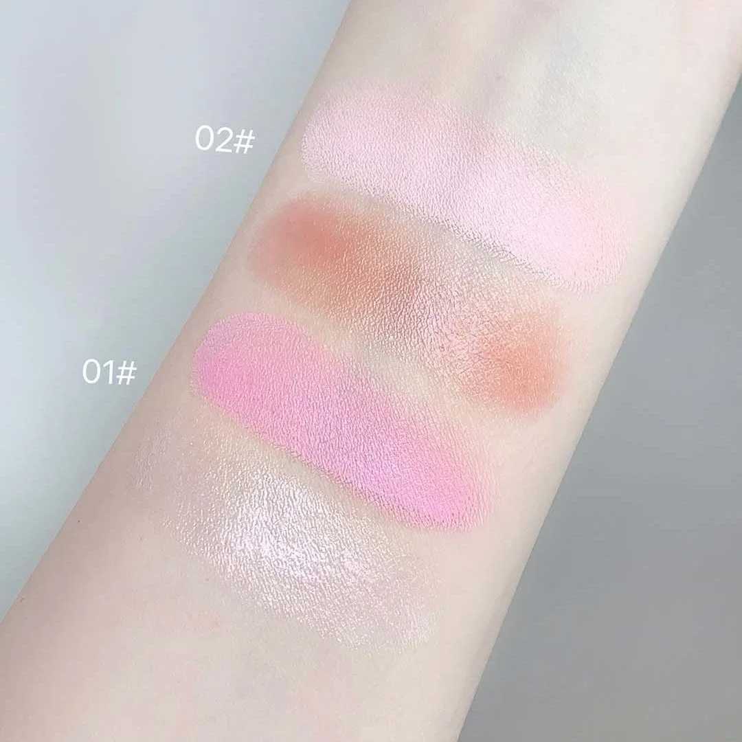 Water Shining Cheek B Highlighter Cream High Gloss Glitter Rouge Natural Brighten Face Contouring B Highlighter MakeupXJ241225